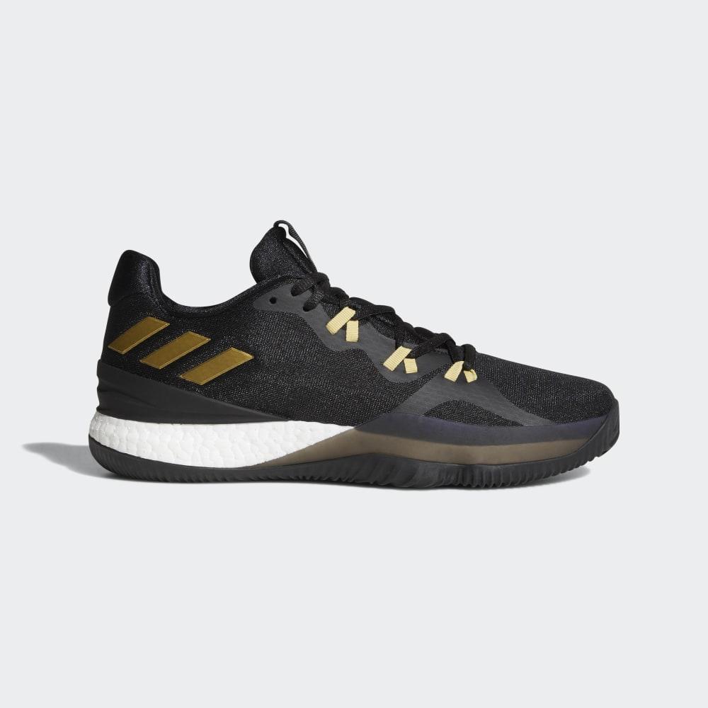Adidasi Baschet Adidas Crazylight Boost 2018 Barbati Romania - Negrii/Aurii Metal/Gri Inchis AC8365